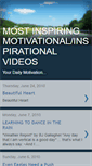 Mobile Screenshot of inspirational-motivationalvideos.blogspot.com
