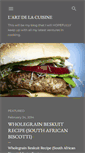 Mobile Screenshot of lartdelacuisine.blogspot.com