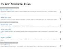 Tablet Screenshot of ourlatinamericaevents.blogspot.com