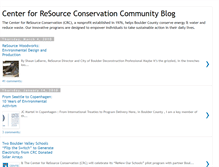 Tablet Screenshot of conservationcenter.blogspot.com