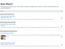 Tablet Screenshot of buzreport.blogspot.com