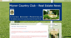 Desktop Screenshot of miznercountryclub-realestatenews.blogspot.com