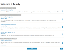 Tablet Screenshot of 123skincare.blogspot.com