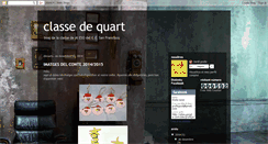 Desktop Screenshot of classedequart.blogspot.com