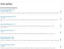 Tablet Screenshot of free-softies-downloads.blogspot.com