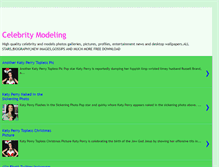 Tablet Screenshot of modelingsworld.blogspot.com