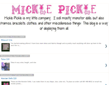 Tablet Screenshot of mickle-pickle.blogspot.com