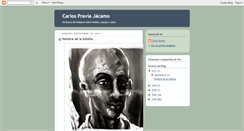 Desktop Screenshot of carlospravia.blogspot.com
