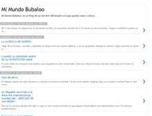 Tablet Screenshot of mundobubaloo.blogspot.com