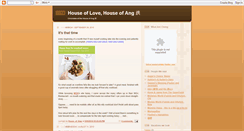 Desktop Screenshot of house-of-love-house-of-ang.blogspot.com