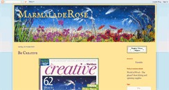 Desktop Screenshot of marmaladerose.blogspot.com