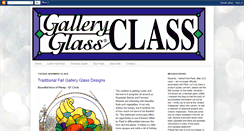 Desktop Screenshot of galleryglassclass.blogspot.com