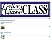 Tablet Screenshot of galleryglassclass.blogspot.com