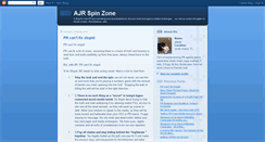 Desktop Screenshot of ajrspinzone.blogspot.com