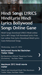 Mobile Screenshot of lyrics-download.blogspot.com