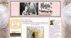 Desktop Screenshot of moments2scrap.blogspot.com