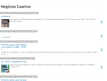 Tablet Screenshot of negocios-caseiros.blogspot.com