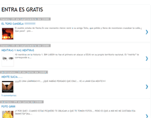 Tablet Screenshot of gratisentra.blogspot.com