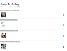 Tablet Screenshot of bongotomfoolery.blogspot.com