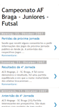 Mobile Screenshot of afbraga-juniores.blogspot.com
