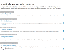 Tablet Screenshot of amazinglywonderfullymadeyou.blogspot.com