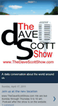 Mobile Screenshot of davescottshow.blogspot.com