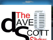 Tablet Screenshot of davescottshow.blogspot.com