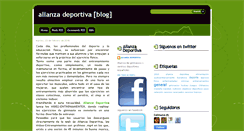 Desktop Screenshot of alianzadeportiva.blogspot.com