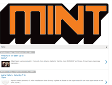 Tablet Screenshot of mintgallery.blogspot.com