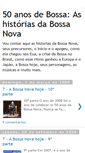 Mobile Screenshot of historiasbossanova.blogspot.com