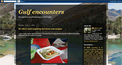 Desktop Screenshot of gulfencounters.blogspot.com