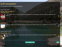 Tablet Screenshot of gulfencounters.blogspot.com