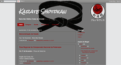 Desktop Screenshot of karateshotokan-bruno.blogspot.com