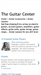 Mobile Screenshot of guitar-lesson-reviews.blogspot.com