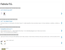 Tablet Screenshot of fabiolafg.blogspot.com