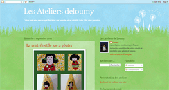 Desktop Screenshot of lesateliersdeloumy.blogspot.com