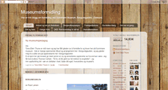 Desktop Screenshot of museumsformidling.blogspot.com