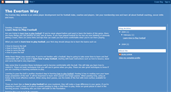 Desktop Screenshot of evertonway.blogspot.com