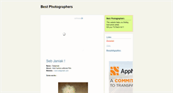 Desktop Screenshot of bestphotograhers.blogspot.com