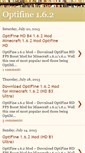 Mobile Screenshot of optifinehdmod.blogspot.com