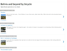 Tablet Screenshot of boliviabybike.blogspot.com