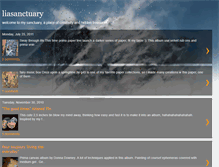 Tablet Screenshot of liasanctuary.blogspot.com