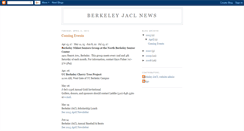 Desktop Screenshot of berkeleyjacl.blogspot.com
