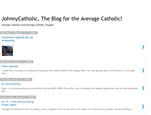 Tablet Screenshot of johnny-catholic.blogspot.com
