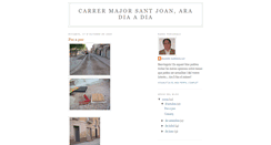 Desktop Screenshot of carrermajorsantjoan.blogspot.com