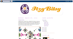 Desktop Screenshot of itzybitsy.blogspot.com