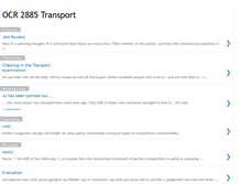 Tablet Screenshot of 2885transport.blogspot.com