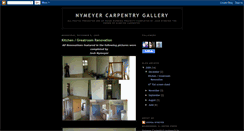 Desktop Screenshot of nymeyercarpentry.blogspot.com