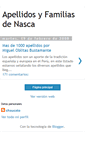 Mobile Screenshot of apellidosdenasca.blogspot.com