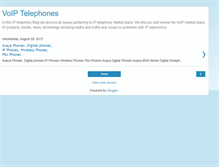 Tablet Screenshot of ip-telephones.blogspot.com
